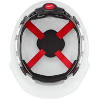 Casque de s&eacute;curit&eacute; &agrave; bordure avant, R&eacute;pond aux normes CSA type 1, Suspension Rochet, Ventil&eacute; Waymarc Industries Inc