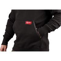 Heavy-Duty Pullover Hoodie, Men's, Small, Black Waymarc Industries Inc