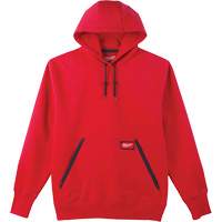 Heavy-Duty Pullover Hoodie, Men's, Small, Red Waymarc Industries Inc