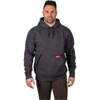 Heavy-Duty Pullover Hoodie, Men's, Small, Grey Waymarc Industries Inc