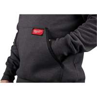 Heavy-Duty Pullover Hoodie, Men's, Small, Grey Waymarc Industries Inc