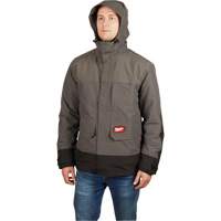 Hydrobreak Rainshell Jacket, Men's, 3X-Large, Grey Waymarc Industries Inc