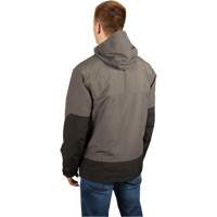 Hydrobreak Rainshell Jacket, Men's, 3X-Large, Grey Waymarc Industries Inc