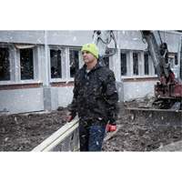 High-Visbility Cuffed Beanie, One Size, Green Waymarc Industries Inc