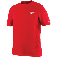 Workskin Short Sleeve Shirt, Men's, Small, Red Waymarc Industries Inc