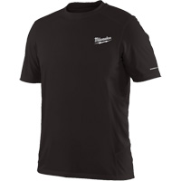Workskin Short Sleeve Shirt, Men's, Small, Black Waymarc Industries Inc