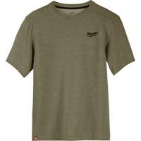 Hybrid Work Tee Shirt, Men's, Small, Green Waymarc Industries Inc