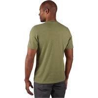 Hybrid Work Tee Shirt, Men's, Small, Green Waymarc Industries Inc