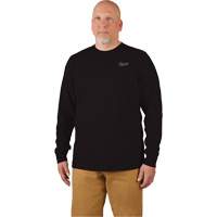 Hybrid Work Tee Shirt, Men's, Small, Black Waymarc Industries Inc