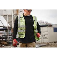 Hybrid Work Tee Shirt, Men's, Small, Black Waymarc Industries Inc