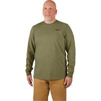 Hybrid Work Tee Shirt, Men's, Small, Green Waymarc Industries Inc