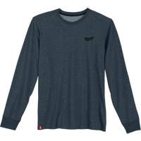Hybrid Work Tee Shirt, Men's, Small, Blue Waymarc Industries Inc