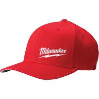 Flexfit&reg; Fitted Hat, Red, Poly-Cotton Waymarc Industries Inc