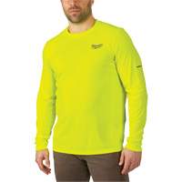 Chandail l&eacute;ger &agrave; haute visibilit&eacute; Workskin, Hommes, Petit, Jaune Waymarc Industries Inc