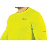 Chandail l&eacute;ger &agrave; haute visibilit&eacute; Workskin, Hommes, Petit, Jaune Waymarc Industries Inc