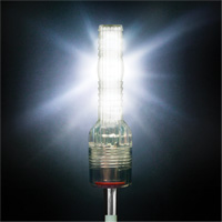 Tige de sécurité de série lourde avec lumière clignotante SGY861 | Waymarc Industries Inc
