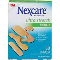 Nexcare Ultra Stretch Bandages, Assorted, Plastic, Non-Sterile Waymarc Industries Inc