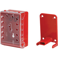 Ultra Compact Lock Box, Red Waymarc Industries Inc
