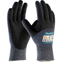 ATG MaxiCut&reg; Ultra Seamless Knit Cut Resistant Gloves, Size Large, 15 Gauge, Nitrile Coated, Engineered Yarn Shell, ASTM ANSI Level A3/EN 388 Level 5/EN 388 Level C Waymarc Industries Inc