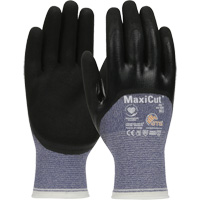 ATG MaxiCut&reg; Oil Cut-Resistant Gloves, Size Large, 15 Gauge, Nitrile Coated, Engineered Yarn Shell, ASTM ANSI Level A3/EN 388 Level 4/EN 388 Level C Waymarc Industries Inc