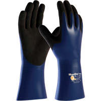 ATG MaxiDry&reg; Plus Chemical & Cut Resistant Gloves, Large, Nitrile Coating, Nylon/Elastane Shell Waymarc Industries Inc