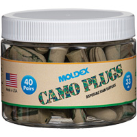 Camo Earplugs, Bulk - Canister Waymarc Industries Inc
