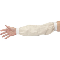 Sleeves, 18", Cotton, White Waymarc Industries Inc