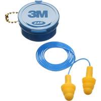E-A-R Ultrafit Premolded Earplugs, Corded, Pair - Plastic Case, 25 dB NRR, One-Size Waymarc Industries Inc