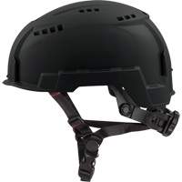 Helmet with Bolt™ Headlamp Mount, Ratchet, Black SHA041 | Waymarc Industries Inc