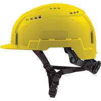 Front-Brim Helmet with Bolt™ Headlamp Mount, Ratchet, Yellow SHA047 | Waymarc Industries Inc