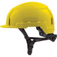 Front-Brim Helmet with Bolt™ Headlamp Mount, Ratchet, Yellow SHA048 | Waymarc Industries Inc