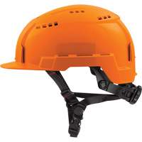 Front-Brim Helmet with Bolt™ Headlamp Mount, Ratchet, Orange SHA057 | Waymarc Industries Inc