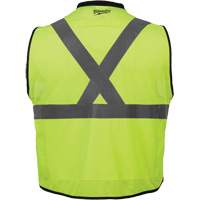 Performance Safety Vest, High Visibility Lime-Yellow, 4X-Large/5X-Large Waymarc Industries Inc