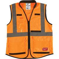 Performance Safety Vest, High Visibility Orange, 4X-Large/5X-Large Waymarc Industries Inc