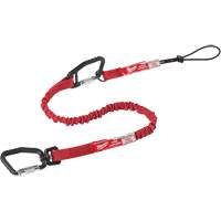 Quick-Connect Locking Tool Lanyard, Bungee, Carabiner/Loop Waymarc Industries Inc