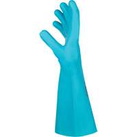 Flextril Chemical Gloves, Size 7, 12.5" L, Nitrile, Nylon Inner Lining Waymarc Industries Inc