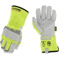 Hi-Viz Needlestick Protection Gloves, Size Small, Polyurethane Coated, DuraHide Shell, ASTM ANSI Level A5 Waymarc Industries Inc