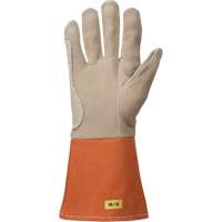 TIG Welding Gloves, Grain Deerskin, Size Medium Waymarc Industries Inc