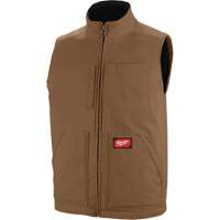 Veste doubl&eacute;e en sherpa ultra-r&eacute;sistante, Hommes, Petit, Brun Waymarc Industries Inc