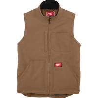 Veste doubl&eacute;e en sherpa ultra-r&eacute;sistante, Hommes, Petit, Brun Waymarc Industries Inc