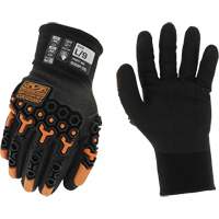 Speedknit M-Pact&reg; Thermal Gloves, 7, Nitrile Palm, Knit Wrist Cuff Waymarc Industries Inc