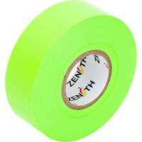 Flagging Tape, 1.1875" W x 164' L, Fluorescent Green Waymarc Industries Inc