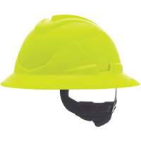 V-Gard C1™ Hardhat, Ratchet Suspension, High Visibility Lime-Yellow SHC090 | Waymarc Industries Inc