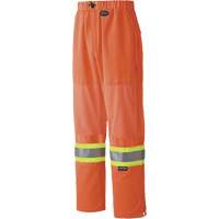 6001P Traffic Safety Pants, Polyester, X-Small, High Visibility Orange Waymarc Industries Inc