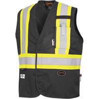 7729 Veste r&eacute;sistante aux arcs &eacute;lectriques FR-Tech, Petit, Noir, 10 cal/cm² Waymarc Industries Inc