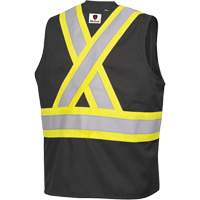 7729 Veste r&eacute;sistante aux arcs &eacute;lectriques FR-Tech, Petit, Noir, 10 cal/cm² Waymarc Industries Inc