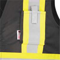 7729 Veste r&eacute;sistante aux arcs &eacute;lectriques FR-Tech, Petit, Noir, 10 cal/cm² Waymarc Industries Inc
