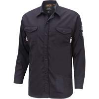 7742 Chemise de s&eacute;curit&eacute; ignifug&eacute;e FR-Tech, Petit, Bleu marin Waymarc Industries Inc