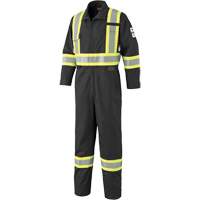 7702BKT Combinaison FR-Tech contre les arcs, Taille 40 (grand taille), Noir, 10 cal/cm² Waymarc Industries Inc