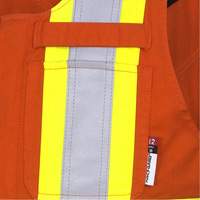 7712 Combinaison ignifuge FR-Tech, Petit, Orange haute visibilit&eacute; Waymarc Industries Inc